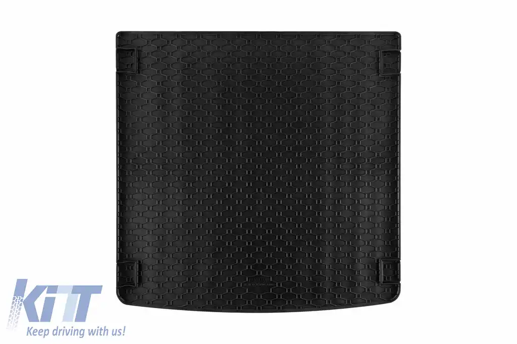 image-4-Covor de cauciuc pentru portbagaj de la Rigum potrivit pentru Audi A4 Avant 2001-2004, Seat Exeo wagon 2009-2013, negru