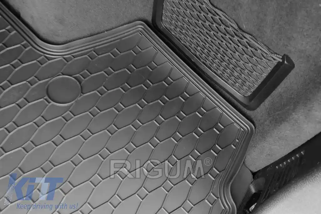 Covor de cauciuc pentru portbagaj de la Rigum, potrivit pentru BMW seria 3 F31 break 2011-2019, negru-image-6224587