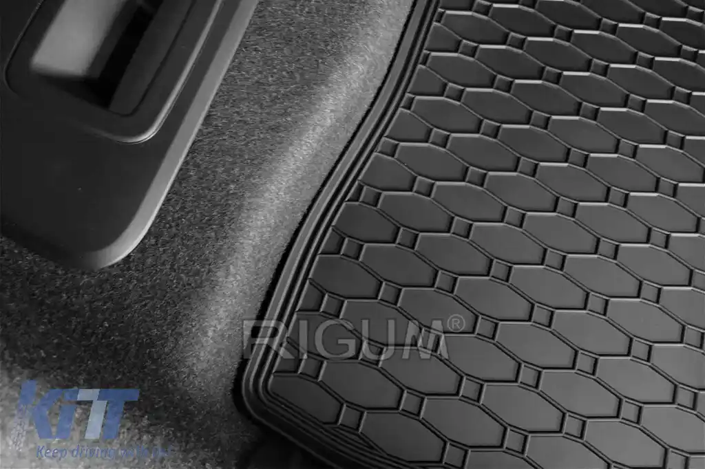 Covor de cauciuc pentru portbagaj de la Rigum, potrivit pentru BMW Seria 5 G30 sedan după 2017-image-6224657