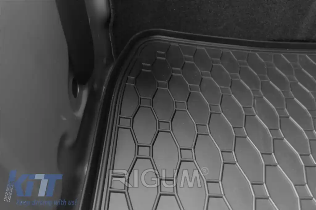 Covor de cauciuc pentru portbagaj de la Rigum, potrivit pentru Dacia Spring după 2022-image-6224779