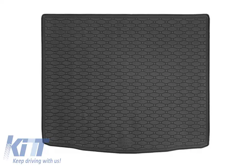 Covor de cauciuc pentru portbagaj de la Rigum, potrivit pentru Fiat Tipo hatchback după 2016, cu roată de rezervă