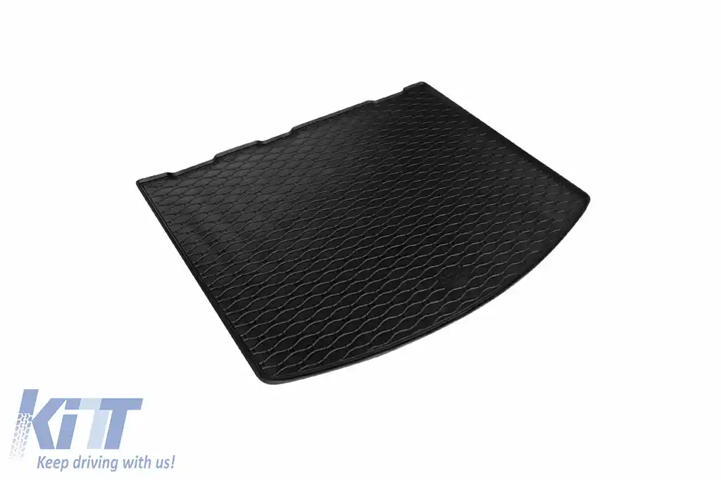 Covor de cauciuc pentru portbagaj de la Rigum potrivit pentru Ford Kuga 2012-2019 cu podeaua portbagajului în poziția superioară și inferioară-image-6224831