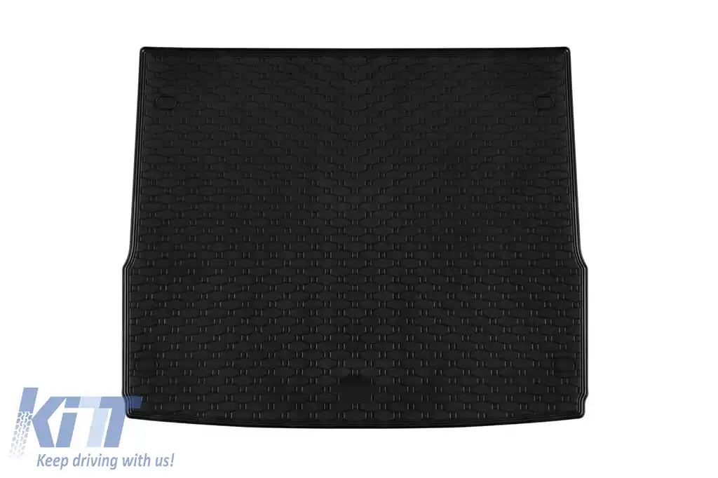 Covor de cauciuc pentru portbagaj de la Rigum, potrivit pentru Ford Focus Combi 2005-2011, 1 bucată, negru