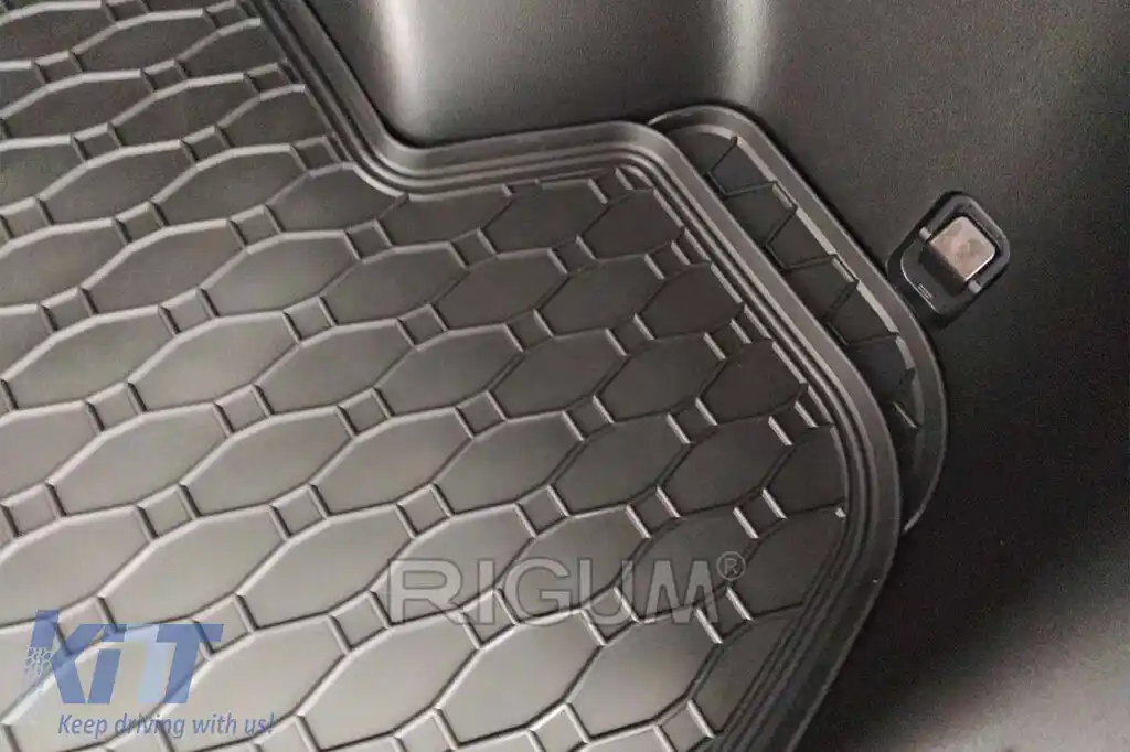 Covor de cauciuc pentru portbagaj de la Rigum, potrivit pentru Hyundai Tucson, Tucson HEV, Tucson MHEV după 2021-image-6224948