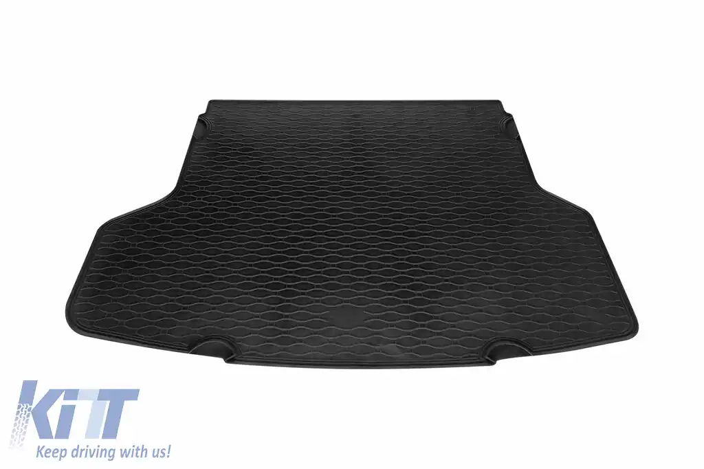Covor de cauciuc pentru portbagaj de la Rigum, potrivit pentru Hyundai i30 wagon după 2019, cu compartimente laterale de stocare-image-6224970
