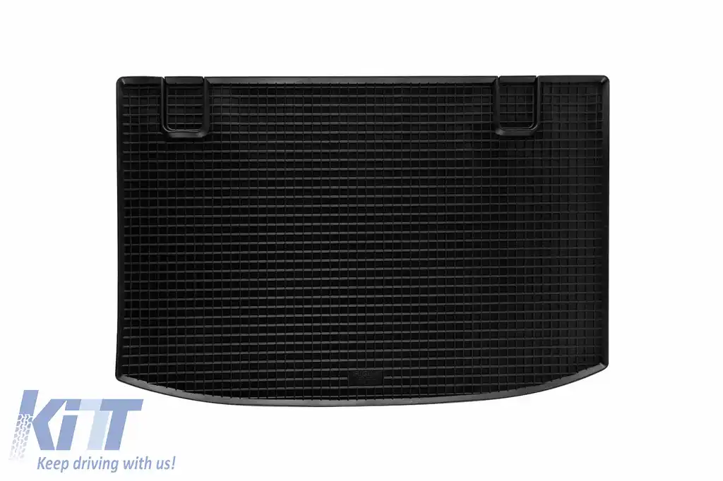 Covor de cauciuc pentru portbagaj de la Rigum potrivit pentru Hyundai ix20 2010-2019, Kia Venga 2009-2017 cu podeaua portbagajului în poziția superioară sau inferioară