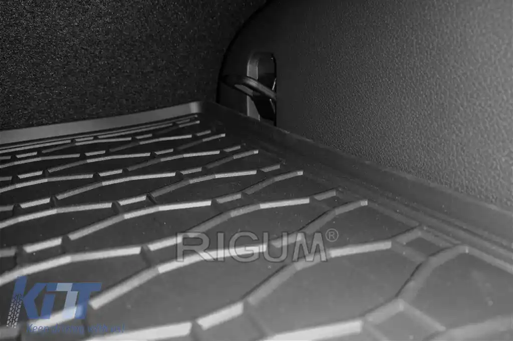 Covor de cauciuc pentru portbagaj de la Rigum, potrivit pentru Kia Sportage, Sportage HEV, MHEV după 2022, negru-image-6225078