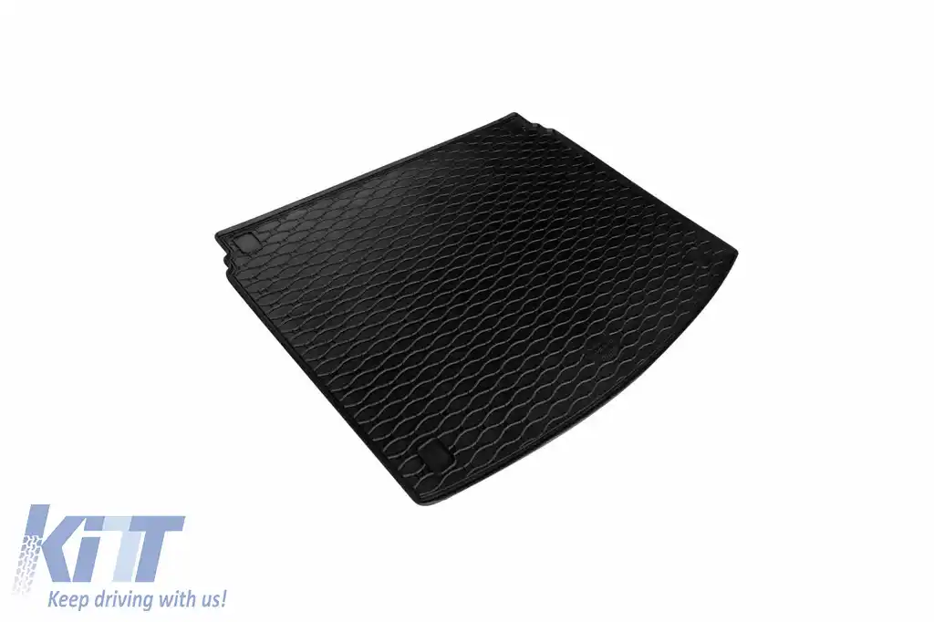 Covor de cauciuc pentru portbagaj de la Rigum, potrivit pentru Kia xCeed wagon după 2019, cu podeaua portbagajului în poziția superioară sau inferioară-image-6225091