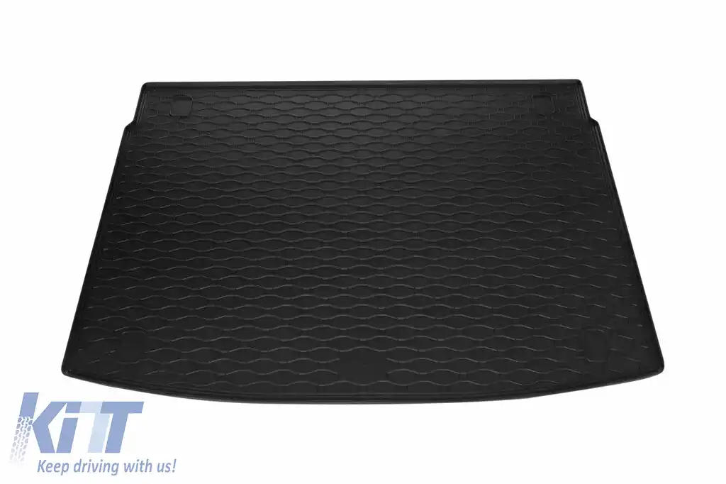 Covor de cauciuc pentru portbagaj de la Rigum, potrivit pentru Kia Ceed hatchback după 2018, negru-image-6225122