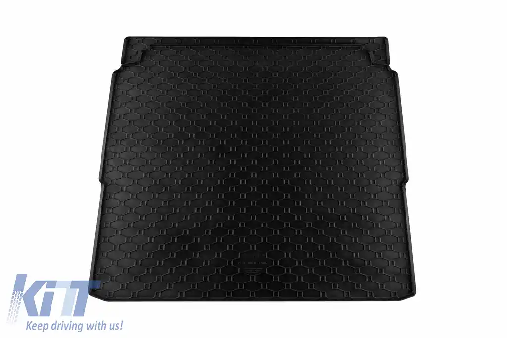Covor de cauciuc pentru portbagaj de la Rigum potrivit pentru Opel Grandland X, Citroën C5 Aircross după 2017, Peugeot 3008 după 2016, negru-image-6225449