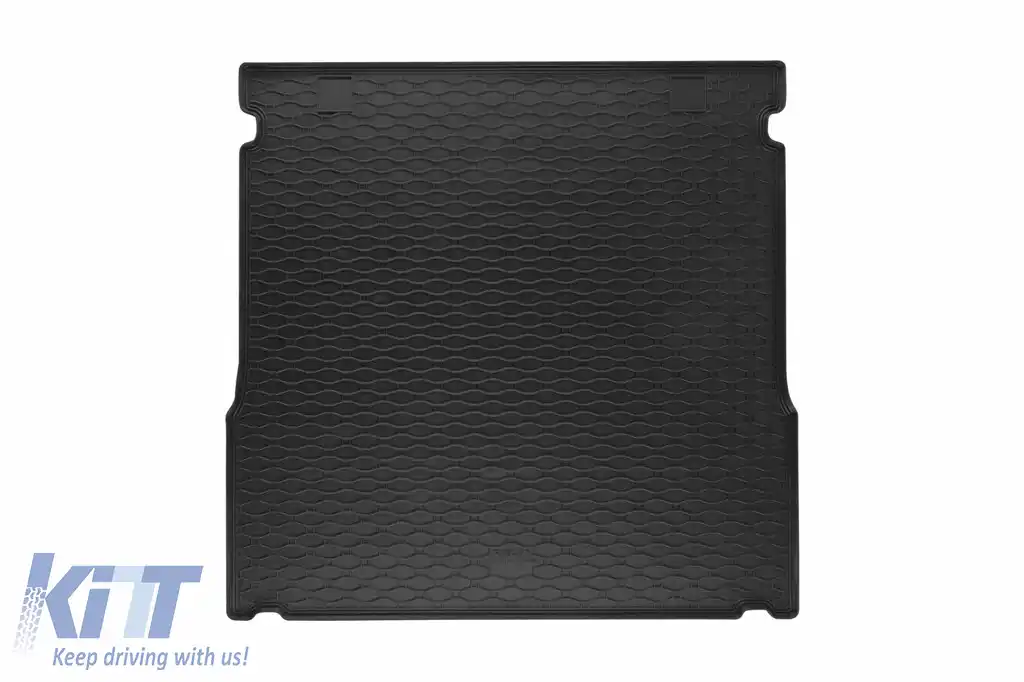Covor de cauciuc pentru portbagaj de la Rigum, potrivit pentru Peugeot 308 break după 2014, negru