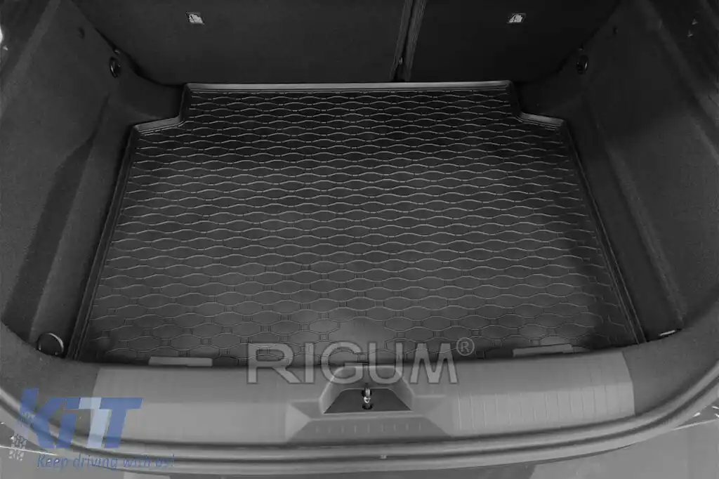 Covor de cauciuc pentru portbagaj de la Rigum, potrivit pentru Opel Astra L, Peugeot 308 hatchback după 2022-image-6225491