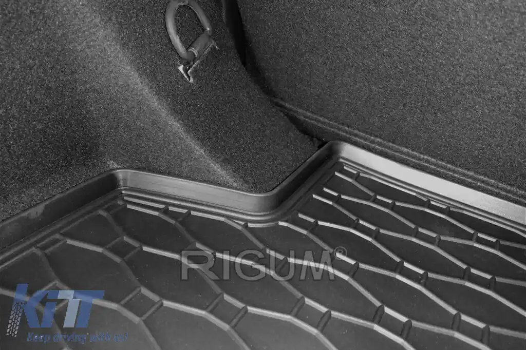 Covor de cauciuc pentru portbagaj de la Rigum, potrivit pentru Opel Astra L, Peugeot 308 hatchback după 2022-image-6225492