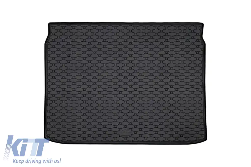 Covor de cauciuc pentru portbagaj de la Rigum, potrivit pentru Renault Kadjar după 2015, cu podeaua portbagajului în poziția superioară