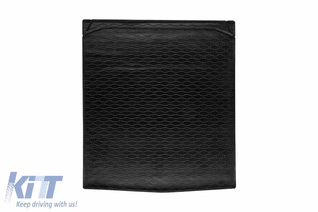 Covor de cauciuc pentru portbagaj de la Rigum, potrivit pentru Skoda Superb wagon după 2015, cu podeaua portbagajului în poziția superioară sau inferioară