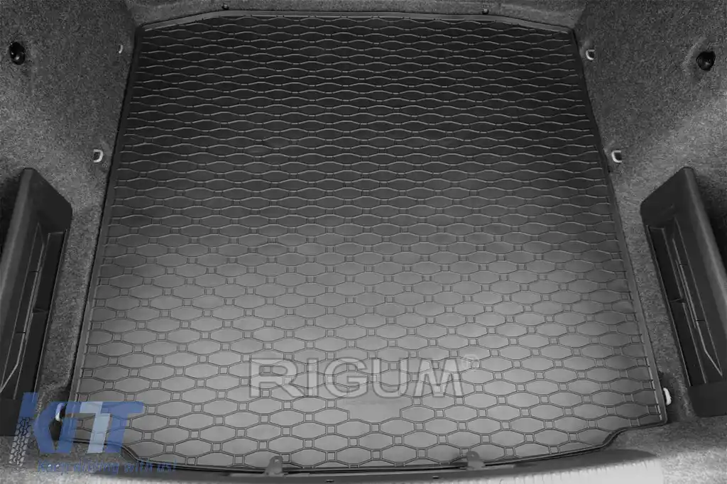 Covor de cauciuc pentru portbagaj de la Rigum, potrivit pentru Skoda Octavia sedan 2013-2019-image-6225632