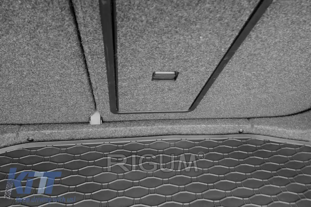Covor de cauciuc pentru portbagaj de la Rigum, potrivit pentru Skoda Octavia sedan 2013-2019-image-6225633
