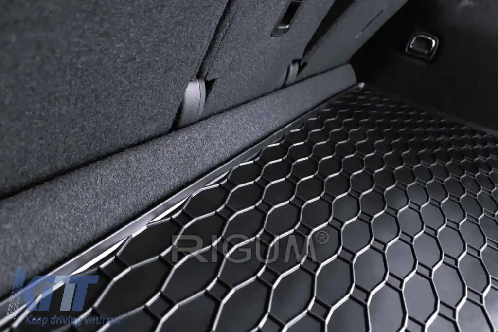 Covor de cauciuc pentru portbagaj de la Rigum, potrivit pentru Skoda Kodiaq, Seat Taracco după 2018-image-6225640
