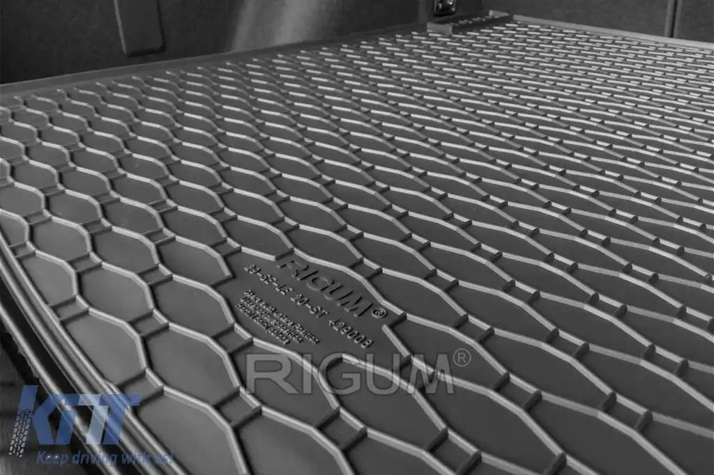 Covor de cauciuc pentru portbagaj de la Rigum, potrivit pentru Skoda Superb Liftback după 2015-image-6225656