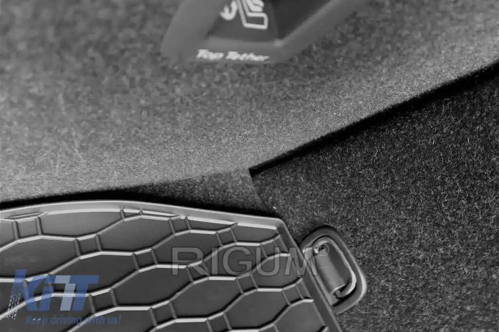 Covor de cauciuc pentru portbagaj de la Rigum, potrivit pentru Skoda Octavia sedan, break după 2020-image-6225681