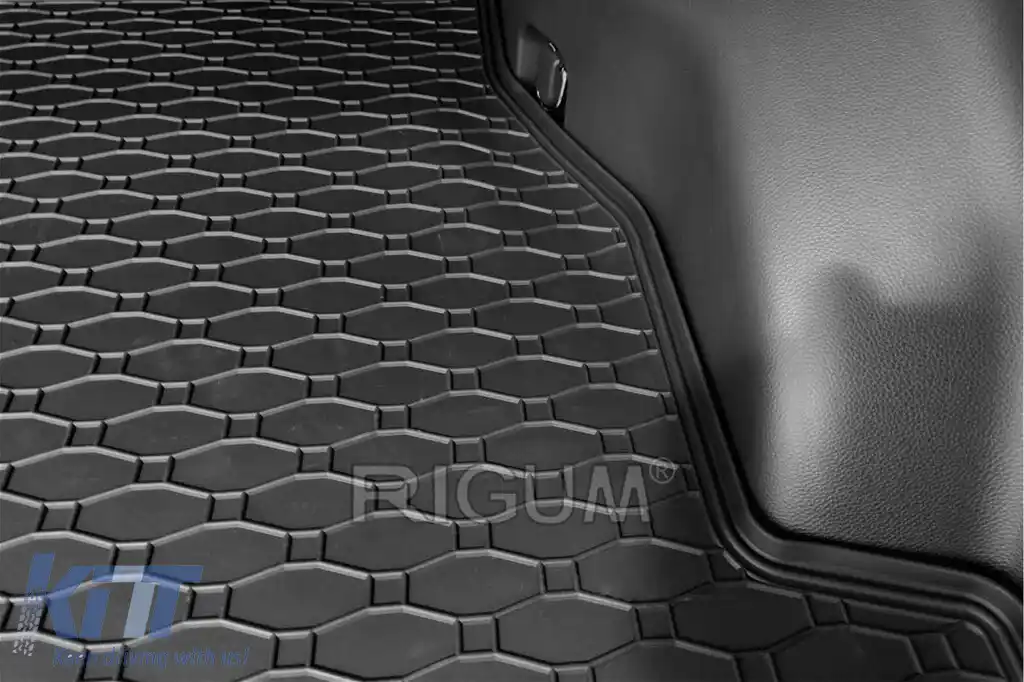 Covor de cauciuc pentru portbagaj de la Rigum, potrivit pentru Toyota Rav4, Rav4 Hybrid după 2019, negru-image-6225727