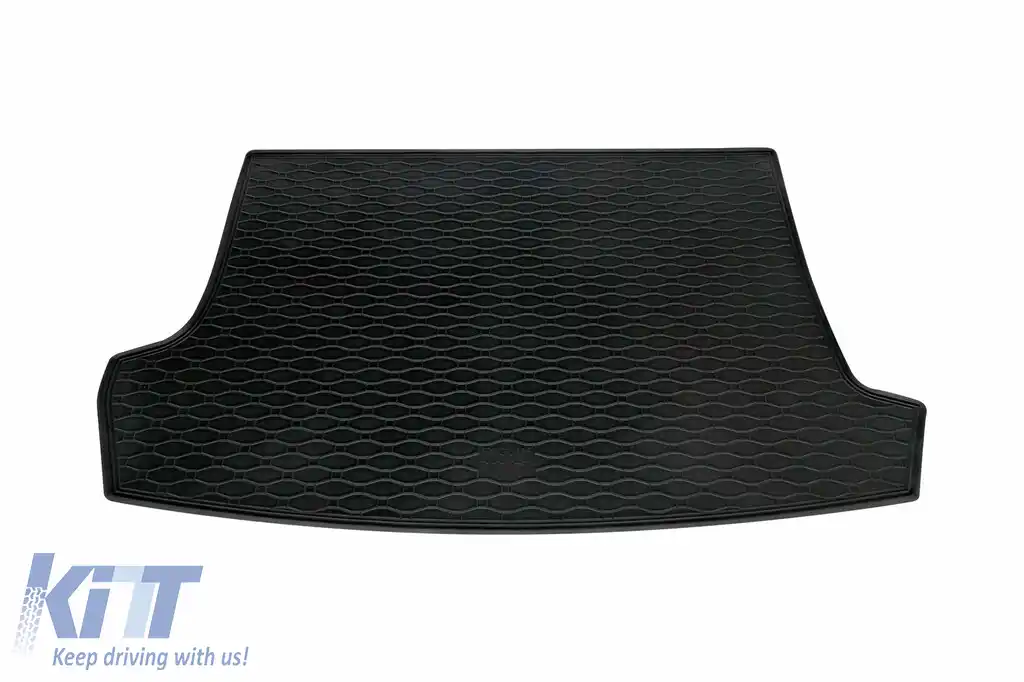 Covor de cauciuc pentru portbagaj de la Rigum, potrivit pentru Volkswagen T-Roc după 2017, cu podeaua portbagajului în poziția superioară-image-6225942
