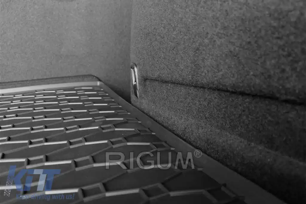 Covor de cauciuc pentru portbagaj de la Rigum, potrivit pentru Volkswagen Sharan 5 locuri, Seat Alhambra 5 locuri după 2010, Alhambra 7 locuri după 2010 cu rândul 3 de scaune pliat-image-6225953