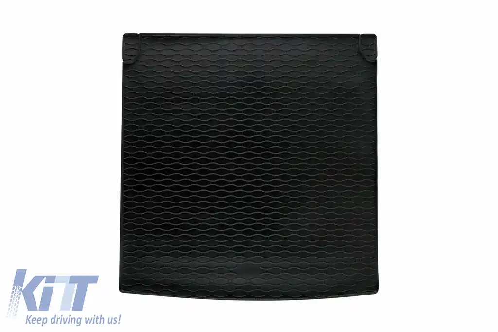 Covor de cauciuc pentru portbagaj de la Rigum potrivit pentru Volkswagen Golf 8 break, break e-TSI, break TGI după 2021 cu podeaua portbagajului în poziția superioară