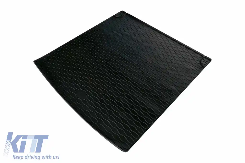 Covor de cauciuc pentru portbagaj de la Rigum potrivit pentru Volkswagen Golf 8 break, break e-TSI, break TGI după 2021 cu podeaua portbagajului în poziția superioară-image-6225976