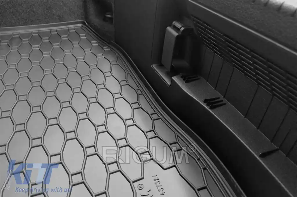 Covor de cauciuc pentru portbagaj de la Rigum, potrivit pentru Volkswagen Arteon Shooting Brake, sedan Arteon 2017-2020, după 2020-image-6225990