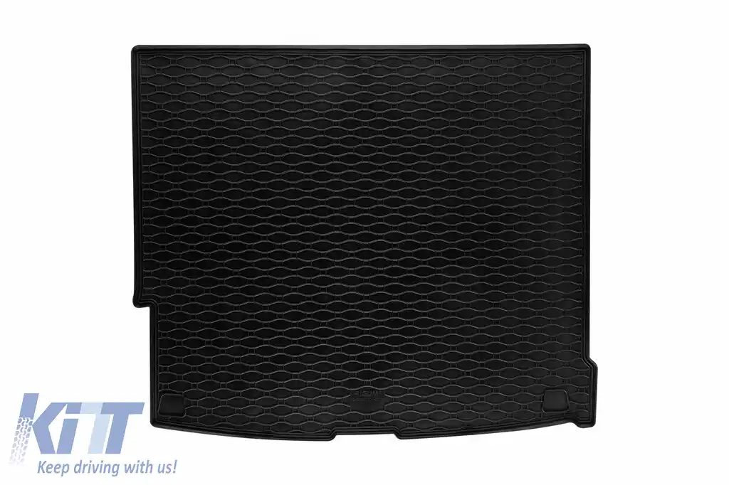 Covor de cauciuc pentru portbagaj de la Rigum, potrivit pentru Volvo XC60, XC60 PHEV după 2017, negru