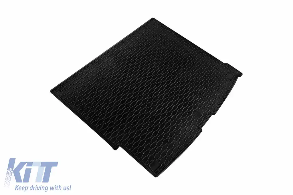 Covor de cauciuc pentru portbagaj de la Rigum, potrivit pentru Volvo XC60, XC60 PHEV după 2017, negru-image-6226016
