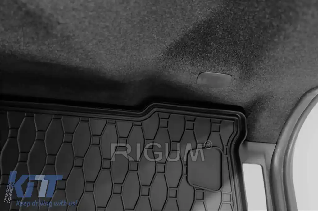 Covor de cauciuc pentru portbagaj de la Rigum, potrivit pentru Volvo XC60, XC60 PHEV după 2017, negru-image-6226019