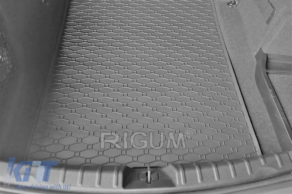 Covor de cauciuc pentru portbagaj de la Rigum, potrivit pentru BMW seria 3 F30 sedan 2011-2018, seria 4 F32 coupe 2013-2020-image-6243149