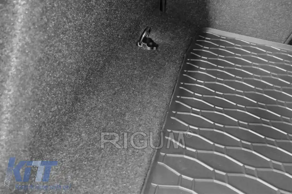 Covor de cauciuc pentru portbagaj de la Rigum, potrivit pentru BMW seria 3 F30 sedan 2011-2018, seria 4 F32 coupe 2013-2020-image-6243151