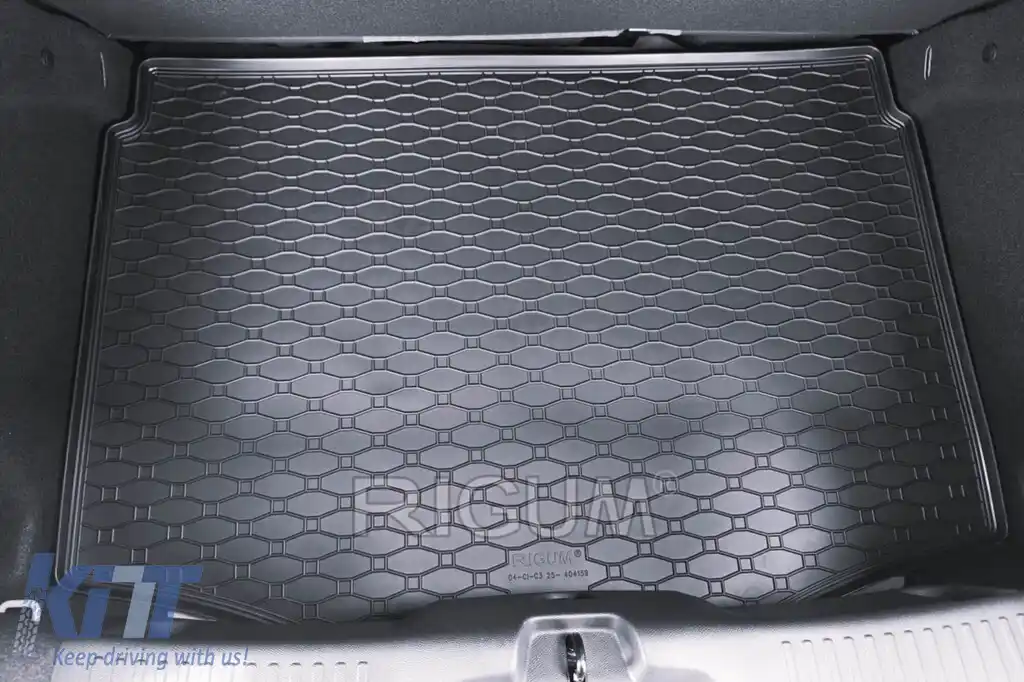 Covor de cauciuc pentru portbagaj de la Rigum, potrivit pentru Citroën C3, e-C3 după 2025-image-6243209