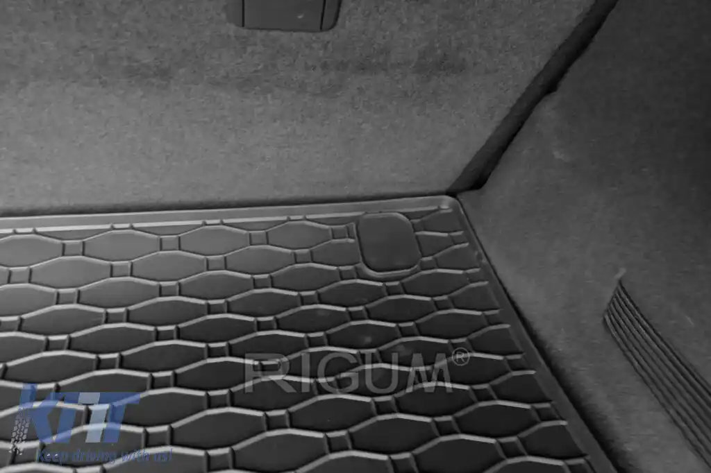 Covor de cauciuc pentru portbagaj de la Rigum, potrivit pentru Dacia Jogger cu 5 locuri după 2022-image-6243217