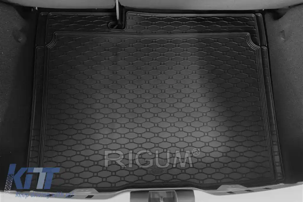 Covor de cauciuc pentru portbagaj de la Rigum, potrivit pentru Dacia Sandero, Sandero Stepway după 2021-image-6243224