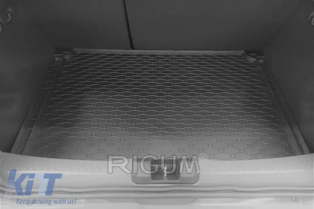 Covor de cauciuc pentru portbagaj de la Rigum, potrivit pentru Dacia Sandero, Sandero Stepway după 2021-image-6243226