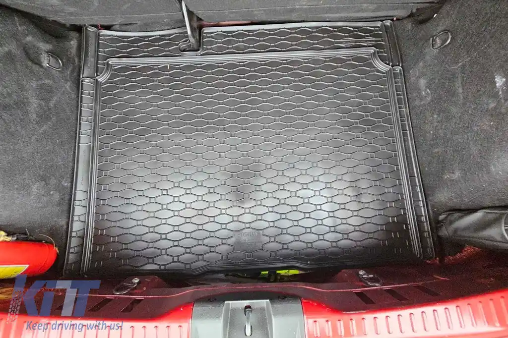 Covor de cauciuc pentru portbagaj de la Rigum, potrivit pentru Dacia Sandero, Sandero Stepway după 2021-image-6243227