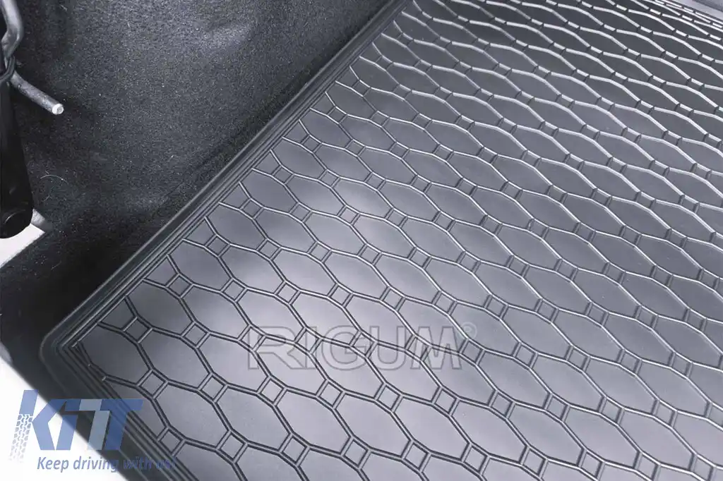 Covor de cauciuc pentru portbagaj de la Rigum, potrivit pentru Dacia Sandero hatchback după 2013-image-6243234