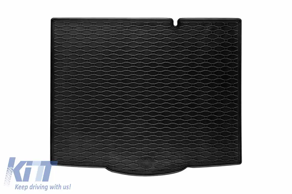 Covor de cauciuc pentru portbagaj de la Rigum, potrivit pentru Ford Focus hatchback după 2018, cu roată de rezervă mică