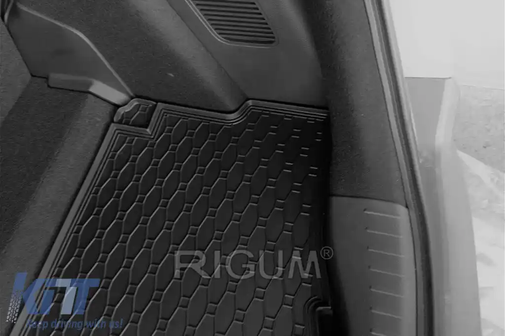 Covor de cauciuc pentru portbagaj de la Rigum, potrivit pentru Honda Jazz Crosstar, Jazz Hybrid după 2020-image-6243314