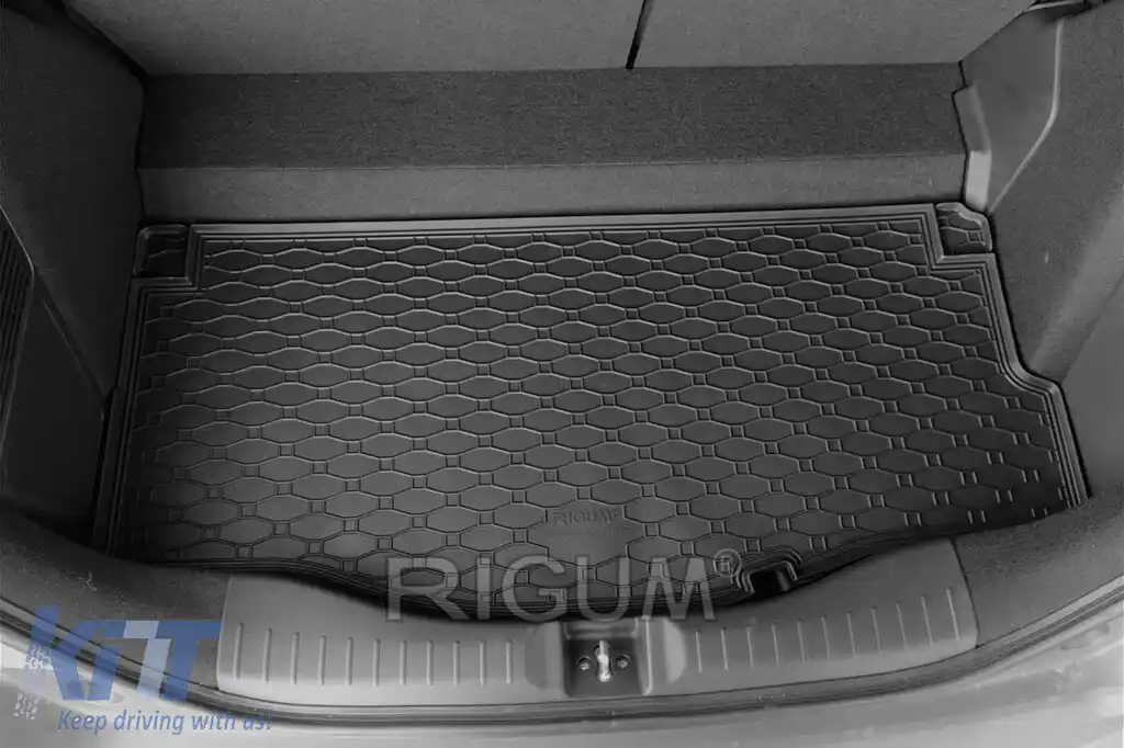 Covor de cauciuc pentru portbagaj de la Rigum, potrivit pentru Honda Jazz Crosstar, Jazz Hybrid după 2020-image-6243315