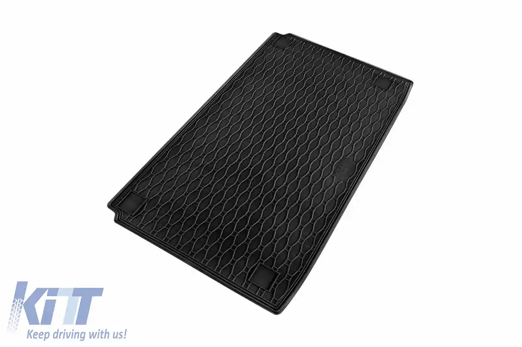 Covor de cauciuc pentru portbagaj de la Rigum, potrivit pentru Hyundai i20 hatchback după 2020, cu podeaua portbagajului în poziția superioară-image-6243343