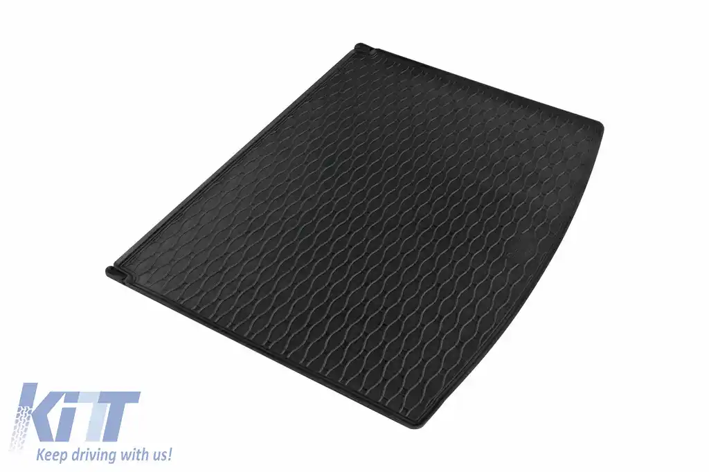 Covor de cauciuc pentru portbagaj de la Rigum, potrivit pentru Jeep Compass, Compass PHEV după 2017 cu podeaua portbagajului în poziția superioară sau inferioară, Jeep Compass, Compass PHEV după 2021 -image-6243375