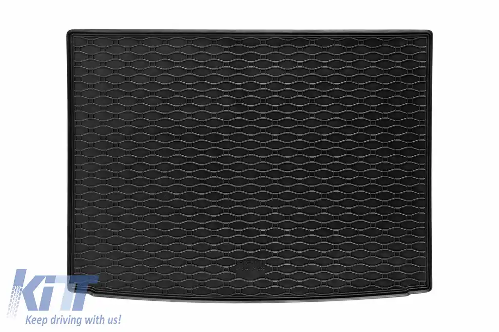 Covor de cauciuc pentru portbagaj de la Rigum potrivit pentru Mercedes GLA X156 după 2014, GLA H247 după 2020, cu podeaua portbagajului în poziția superioară