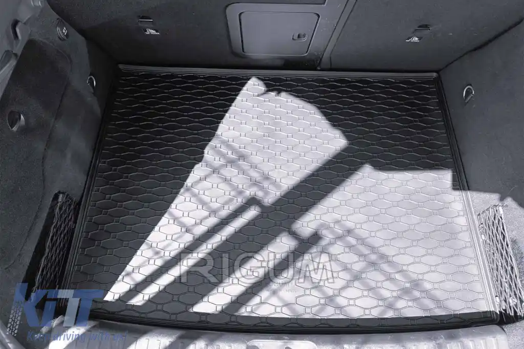 Covor de cauciuc pentru portbagaj de la Rigum potrivit pentru Mercedes GLA X156 după 2014, GLA H247 după 2020, cu podeaua portbagajului în poziția superioară-image-6243471