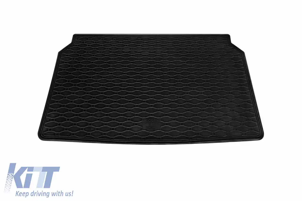 Covor de cauciuc pentru portbagaj de la Rigum, potrivit pentru Opel Mokka după 2021, cu podeaua portbagajului în poziția superioară, negru-image-6243507