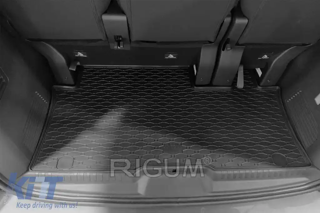 Covor de cauciuc pentru portbagaj de la Rigum, potrivit pentru Citroën Spacetourer, Peugeot Traveller, Toyota Proace Verso după 2016 L2 mediu-image-6243560
